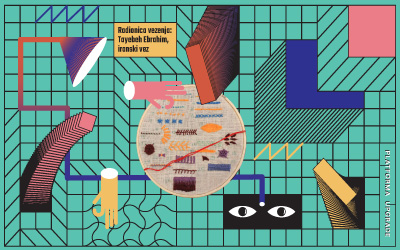 Radionica vezenja: Tayebeh Ebrahim, iranski vez – drugi susret (fotografije)