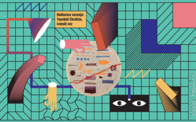 Radionica vezenja: Tayebeh Ebrahim, iranski vez – prvi susret (fotografije)